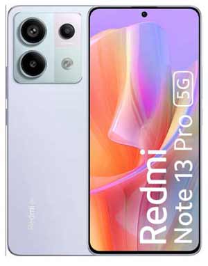 Redmi Note 13 Pro 5G Smartphone 8GB RAM 256GB ROM 6.67 Inch 200MP Camera Mobile Phone