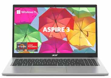 Acer Aspire 3 Thin and Light Laptop AMD Ryzen 5(8 GB/ 512 GB SSD/Windows 11 Home/MS Office) (15.6 inches) FHD Display